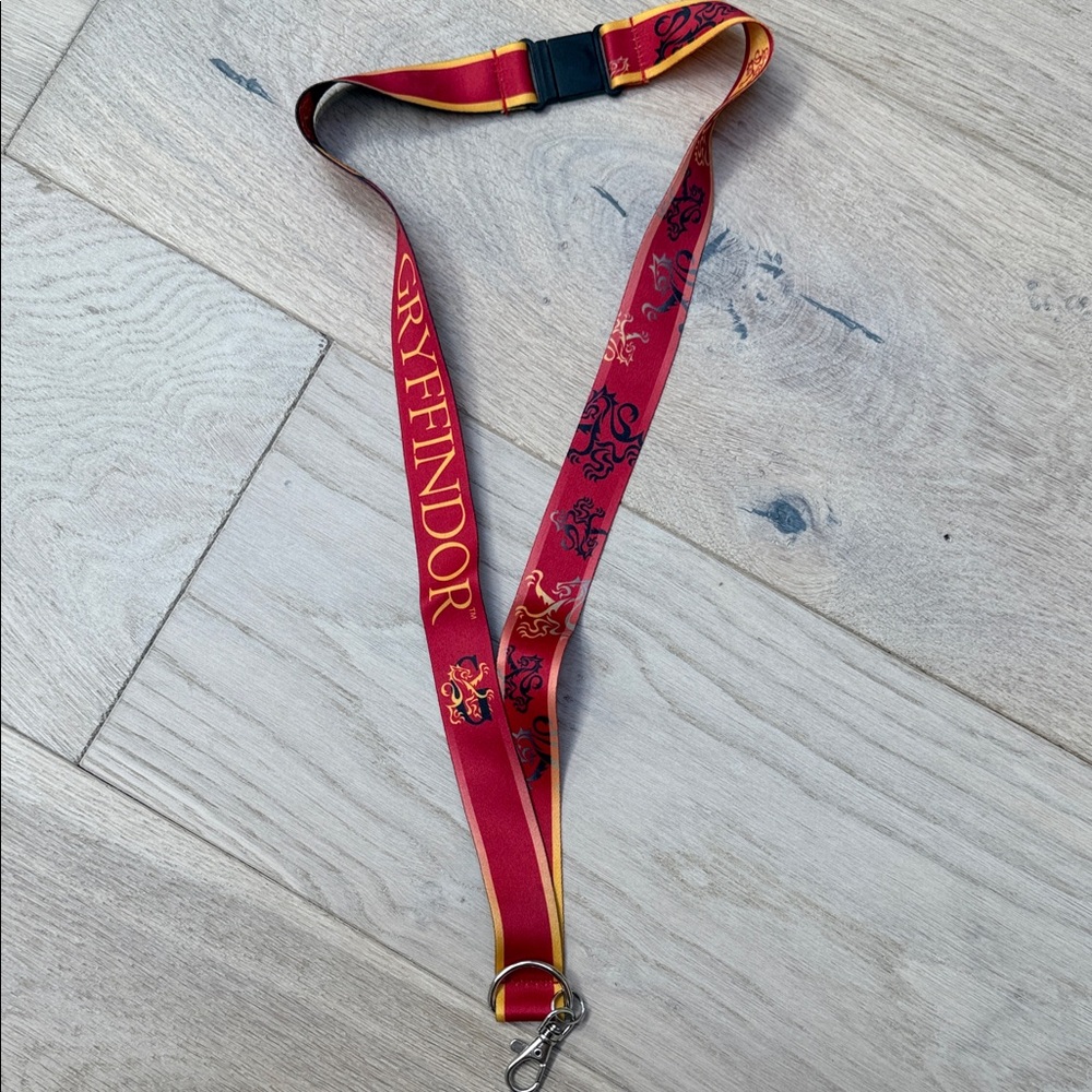 Gryffindor Red and Gold Lanyard from Universal Studios LA